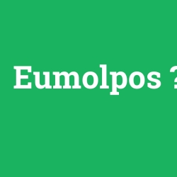 Eumolpos foto galeri