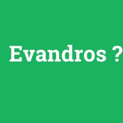 Evandros