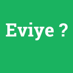 Eviye foto galeri