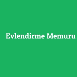 Evlendirme Memuru