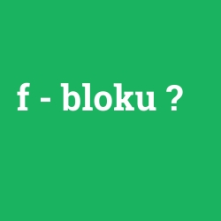 f - bloku