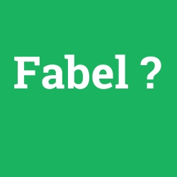 Fabel foto galeri