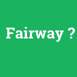 Fairway foto galeri