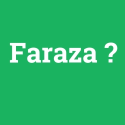 Faraza