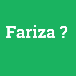 Fariza