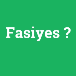 Fasiyes