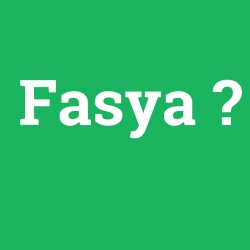Fasya foto galeri