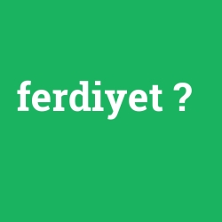 ferdiyet