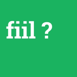 fiil