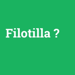 Filotilla foto galeri