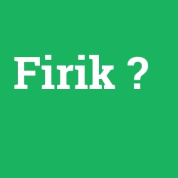 Firik