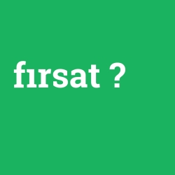 fırsat