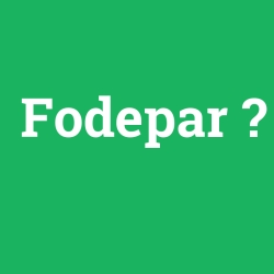 Fodepar