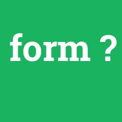 FORM
