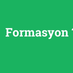 Formasyon