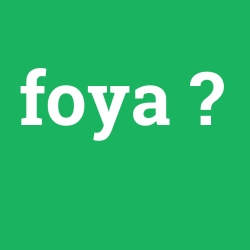 foya foto galeri