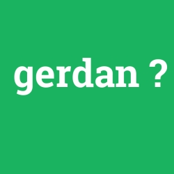 gerdan