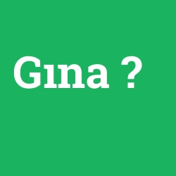 Gına