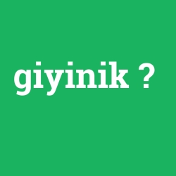 giyinik