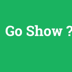 Go Show foto galeri