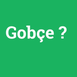 Gobçe