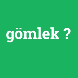 gömlek