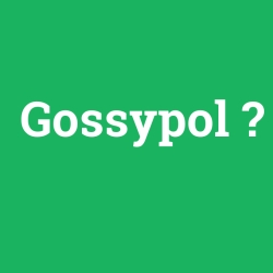 Gossypol