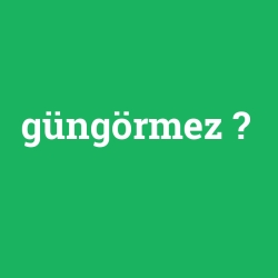güngörmez
