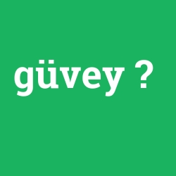 güvey