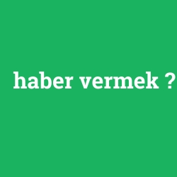 haber vermek