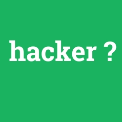 Hacker