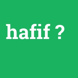 hafif