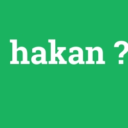 hakan