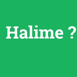 Halime