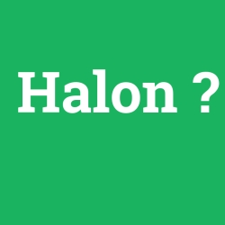 Halon foto galeri