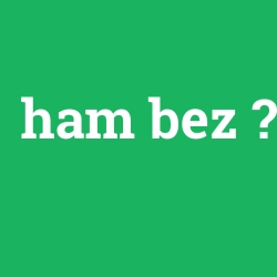 ham bez