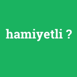 hamiyetli