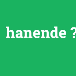 hanende
