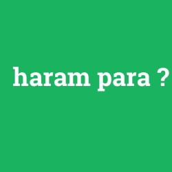 haram para foto galeri