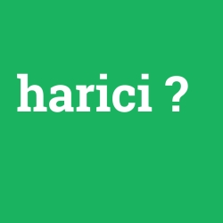 harici