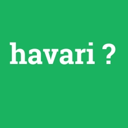 havari
