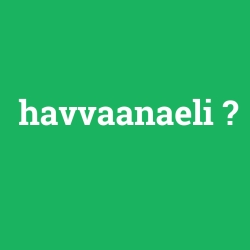 havvaanaeli