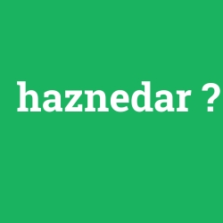 haznedar