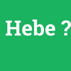 Hebe
