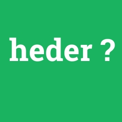 heder