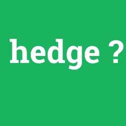 Hedge