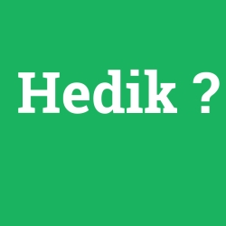 Hedik