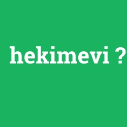 hekimevi