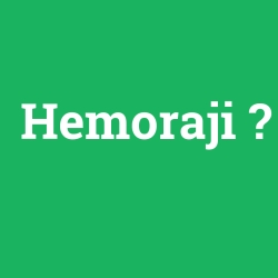 Hemoraji