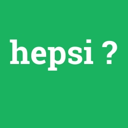 hepsi